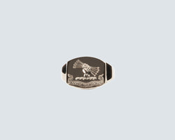 Live and Let Live Signet Ring
