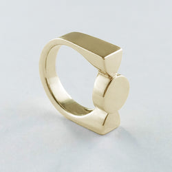Mini Silo Ring in Gold
